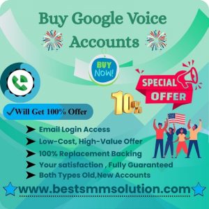 Buy Google Voice Accounts - 100% Safe USA Number