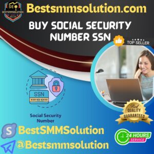 Buy Social Security Number SSN Our Stripe Details and Offers - 100% USA SSN, Orjinal Coppy Verified SSN, 100% money-back, Satisfaction & Recovery Guaranteed