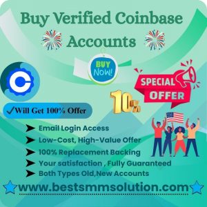 Buy Verified Coinbase Accounts - 100% verified & secure