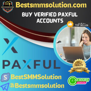 Buy verified Paxful accounts from the best place bestsmmsolution.com at the cheapest price. Our accounts verified with email, number SSN, Drivers’ license, Bank & others.