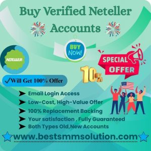 Buy Verified Neteller Accounts - Safe & All Docs Verified