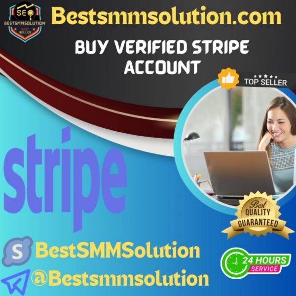 Buy verified Stripe accounts from Bestsmmsolution at the cheapest price. Our accounts verified with email, number SSN, Drivers’ license, Bank & others.