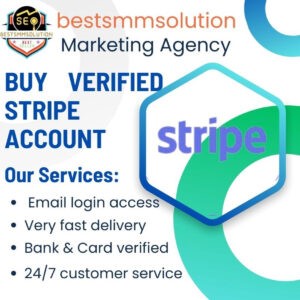 Buy verified Stripe accounts from Bestsmmsolution at the cheapest price. Our accounts verified with email, number SSN, Drivers’ license, Bank & others.