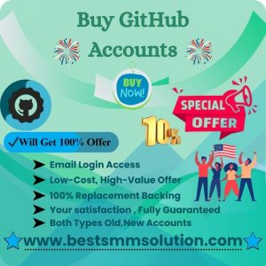 Buy GitHub Accounts- High Follower & Old Accounts