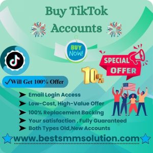 Buy TikTok Accounts- USA,Uk,PVA,Verified.